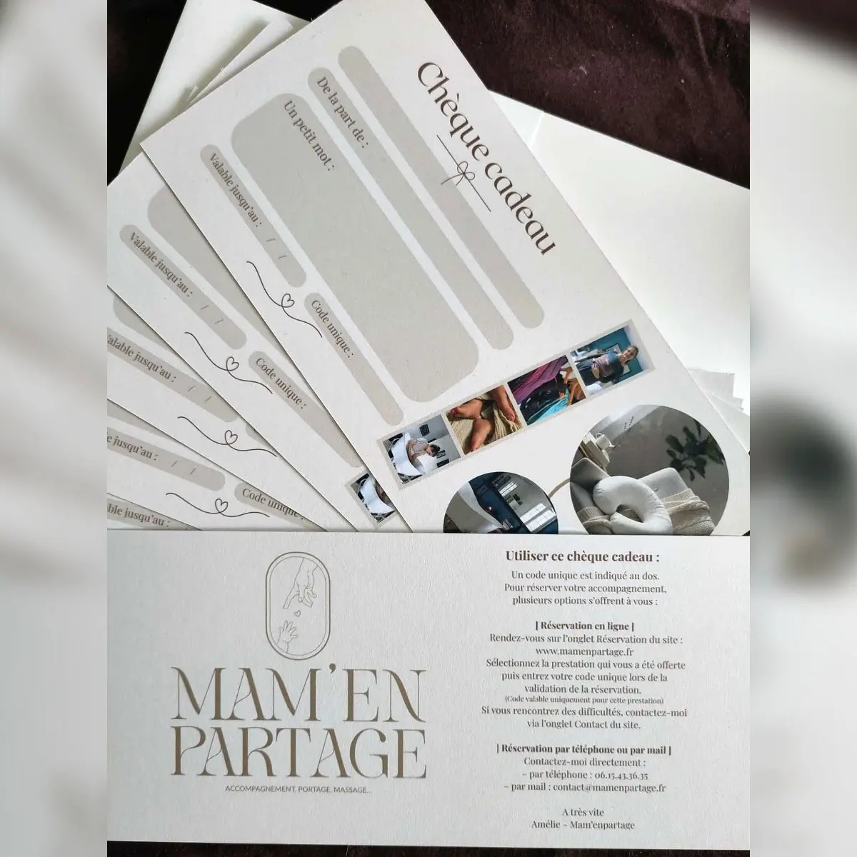 Cheque cadeau Mam'enpartage